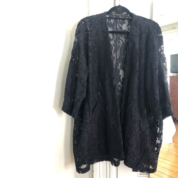 Zara Sweaters - Zara Lace Jacket/Cardigan Zara Sweaters - Zara Lace Jacket/Cardigan